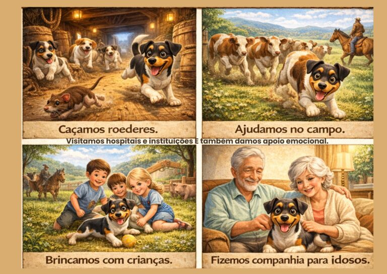 16 História do Terrier Brasileiro - Ilustrada