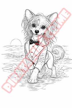 Cão de Crista Chinês - A4 - Imagem 5