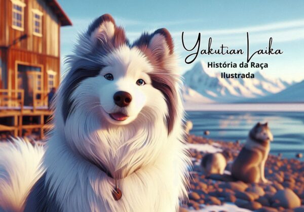 1-2.jpg História do Yakutian Laika - Livro Ilustrado
