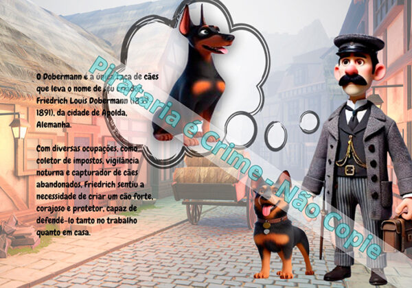 História do Dobermann_Livro Ilustrado