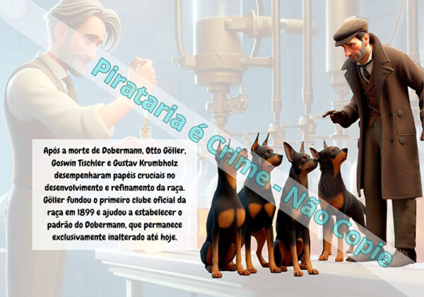 História do Dobermann_Livro Ilustrado