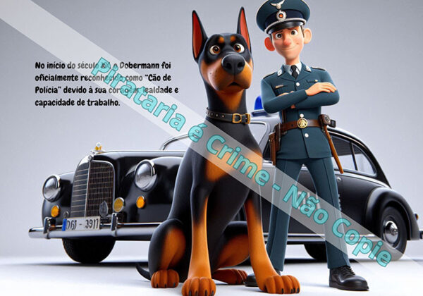 História do Dobermann_Livro Ilustrado