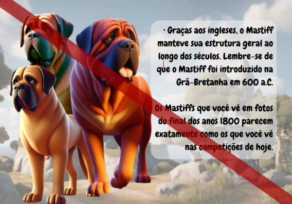 História do Mastiff - Livro Ilustrado