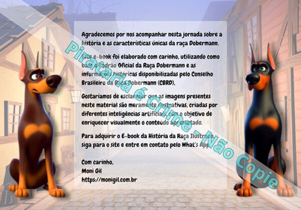 História do Dobermann_Livro Ilustrado