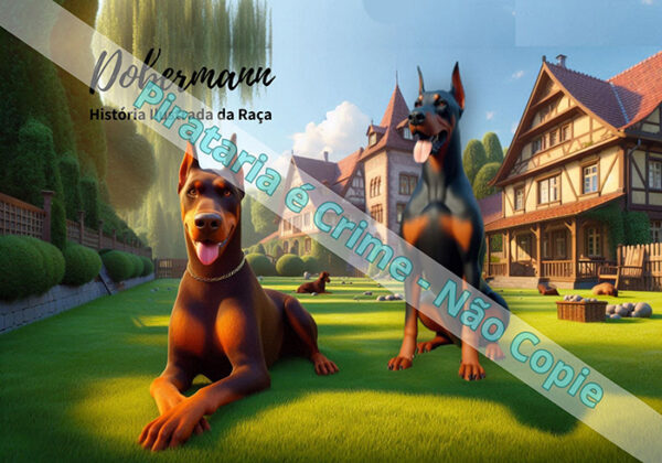 História do Dobermann_Livro Ilustrado