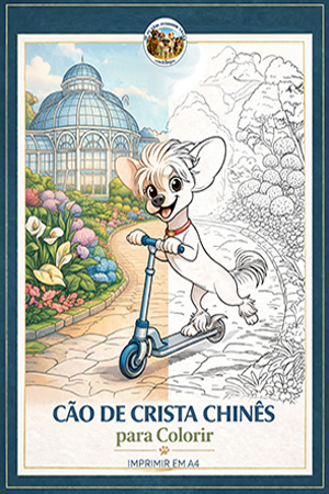 Cão de Crista Chinês - A4