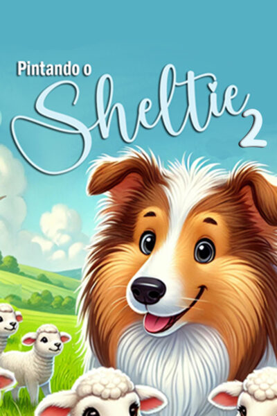 Coleção Pintando o Sheltie 2 - Livro de Colorir