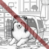 Coleção Pintando o Sheltie 1 - Livro de Colorir