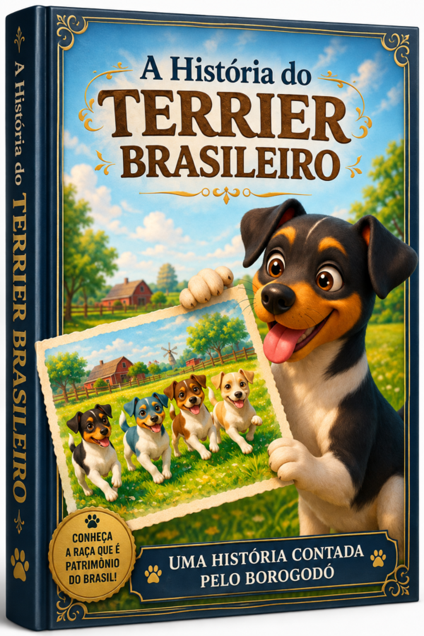 HR-TerrierBrasileiro História do Terrier Brasileiro - Ilustrada