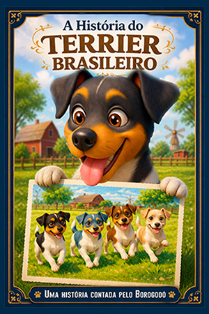História do Terrier Brasileiro - Ilustrada