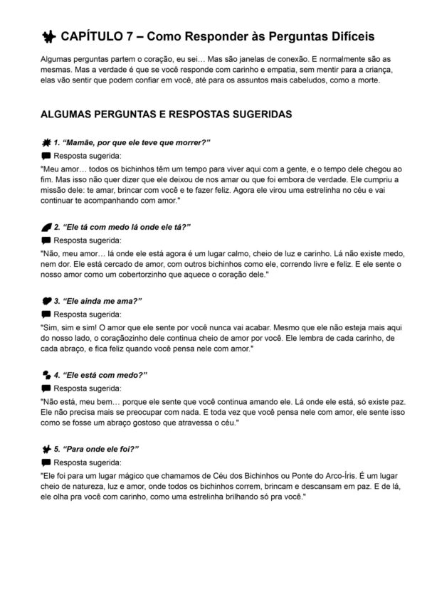Acolhendo o Luto Infantil - Documentos Google Acolhendo a Saudade: Como Tratar o Luto Infantil