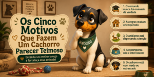 Os Cinco Motivos Que Fazem Um Cachorro Parecer Teimoso
