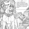 História do Bulldog Francês para Colorir