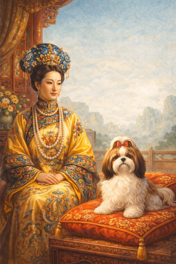 02 História do Shih Tzu - Livro Ilustrado