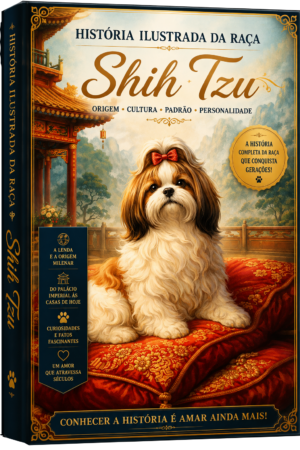 História do Shih Tzu - Livro Ilustrado