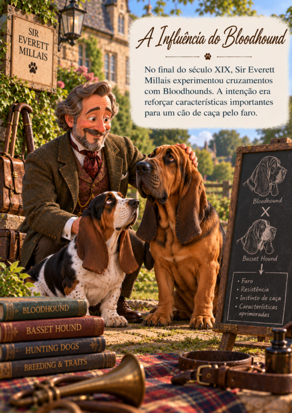 História do Basset Hound - Livro Ilustrado