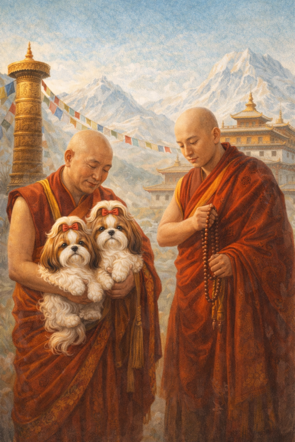 3 História do Shih Tzu - Livro Ilustrado