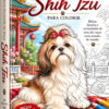 HRC-ShihTzu História do Shih Tzu Para Colorir